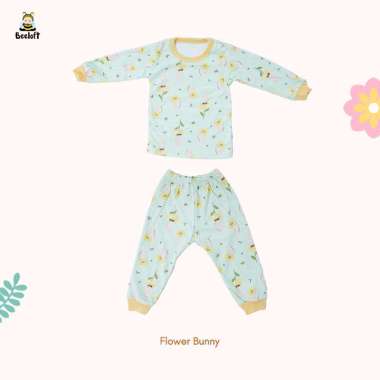 Beeloft Piyama Flowers In The Sky Baju Tidur Anak L Flower Bunny