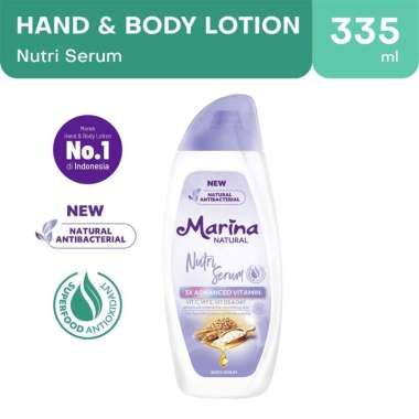 MARINA Natural Nutrisi Lotion Marina Whitening Lotion 95ML Nutri Serum