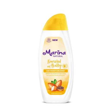 MARINA Natural Nutrisi Lotion Marina Whitening Lotion 95ML Nourished and Health