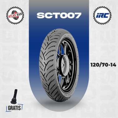 Ban Belakang Tubles Motor HONDA PCX IRC SCT-007 120/70 Ring 14