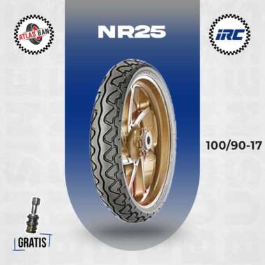 Ban Belakang Motor VERZA - MEGAPRO IRC NR25 100/90 Ring 17 Tubeless
