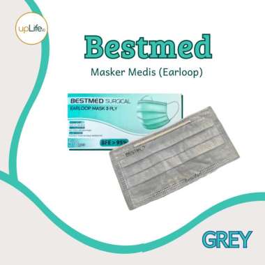 BESTMED Masker Medis Earloop / Masker Earloop GREY