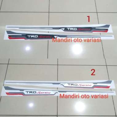 STIKER BODY MOBIL TRD SPORTIVO TOYOTA YARIS Terbaik