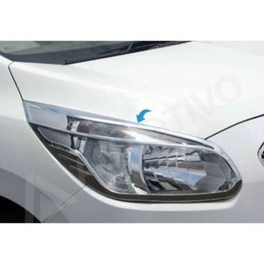 Garnish lampu depan JSL chevrolet spin head lamp garnis crome Terbaik