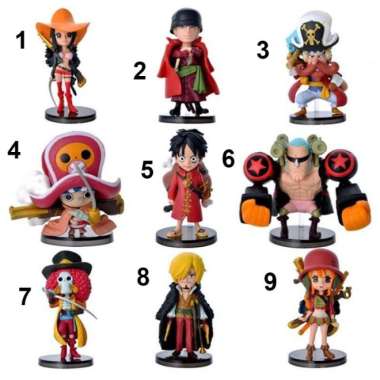 Boneka Dashboard One Piece Mobil Action Figure Medium 1 Pcs Terbaik