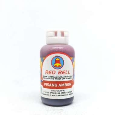 Pasta Red Bell Pisang Ambon - perisa dan pewarna - pasta pisang ambon kemasan 55 ml