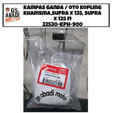 Kampas Ganda / Oto Kopling Kharisma, Supra X 125, Supra X 125 FI 22530-KPH-900 AHM Original