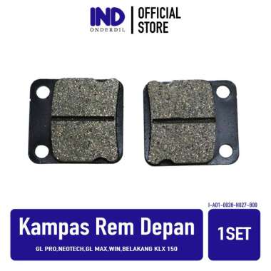 Kampas Rem Depan GL Pro & GL Max & Neotech & WIN Kanvas Belakang KLX 150 Cakram Discpad Diskpad Disc