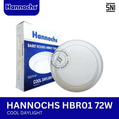 HANNOCHS LAMPU LED BARET ROUND HBR01 CDL 72 WATT LAMPU DEKORASI