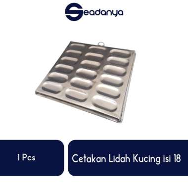 Cetakan Lidah Kucing Isi 18-Cetakan Lidah Kucing/Cetakan Lidah Kucing Terlaris/Cetakan Lidah KucingT