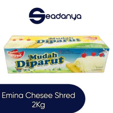 Emina Cheese Shred 2Kg - keju parut emina