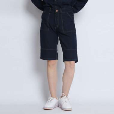 2nd RED Celana Pendek Skena Denim Chambay Biru Kehitaman 262401 S