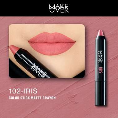 Make Over Color Stick Matte Crayon 102 Iris
