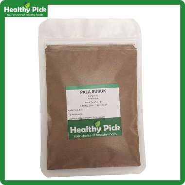 Ground Nutmeg / Pala Giling / Pala Bubuk 50gr - Healthy Pick