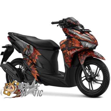 Stiker Vario125 NEW Full Body Decal Full Body Motor Honda Vario 125 New 2023 2024 Indian Glossy Hita