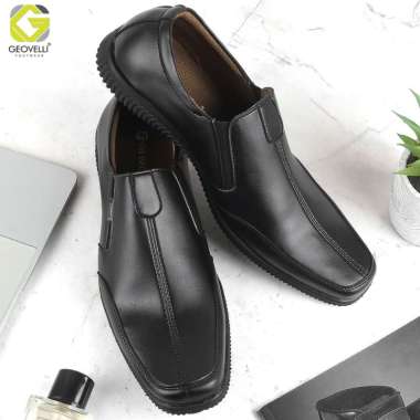 VERISH Top Seller!! Sepatu Pantofel Kulit Pria Murah Pendek Formal Kerja Kantor Bloes Toko Gudang G-