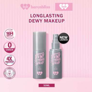 BNB Barenbliss LockLook Setting Spray 110ml 50ml | Setting Spray BNB | Setting Spray Barenbliss Dewy