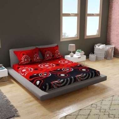 Sprei Motif Aesthetic, Elegant, Premium, Terbaru Seprai Seprei. sepre LP 160x200+40cm Red dot