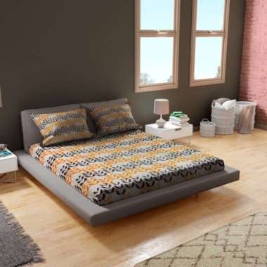 Sprei Motif Aesthetic, Elegant, Premium, Terbaru Seprai Seprei. sepre LP 90x200+40cm Flower leaf