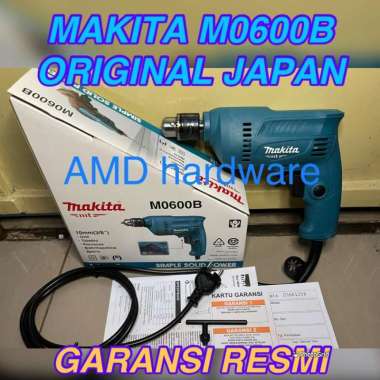 ORIGINAL MAKITA M0600B MESIN BOR TANGAN LISTRIK 10MM Japan Drill MT60