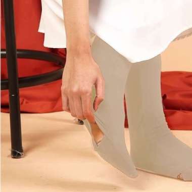 Legging Wudhu Dauky Polos Celana Panjang Premium Wanita XXXL COKSU