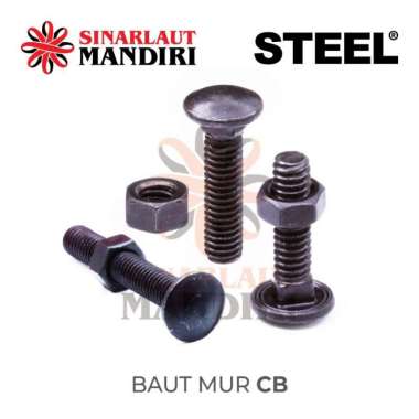 Baut Mur CB / BMCB 1/2 x 1.1/2