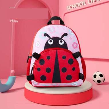 Tas Ransel Sekolah Ngaji Paud Anak Laki" Perempuan Karakter 3D Cb31 - LIGHT BLUE RED