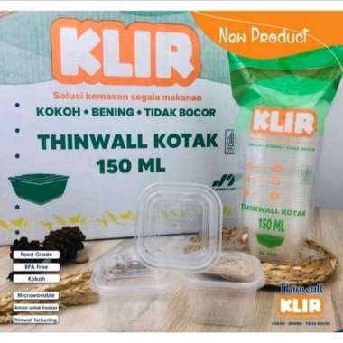Thinwall KLIR kotak 150ml
