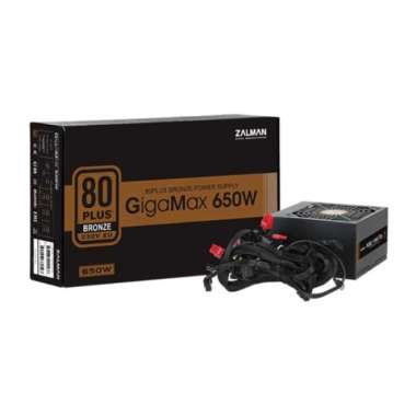 Zalman Gigamax Zm650-GV3 650Watt 80+ Bronze Psu Power Supply Unit Psu