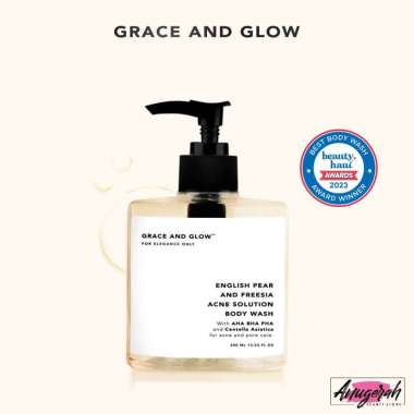 Grace and Glow English Pear and Freesia Anti Acne Body Wash 400ml