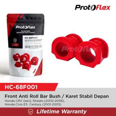Protoflex Karet Stabil Depan Honda CRV Gen 2, Stream, Civic ES Century