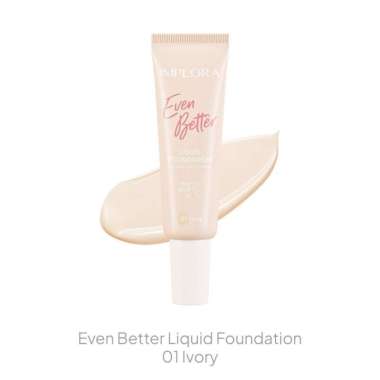 IMPLORA EVEN BETTER LIQUID FOUNDATION 01 IVORY