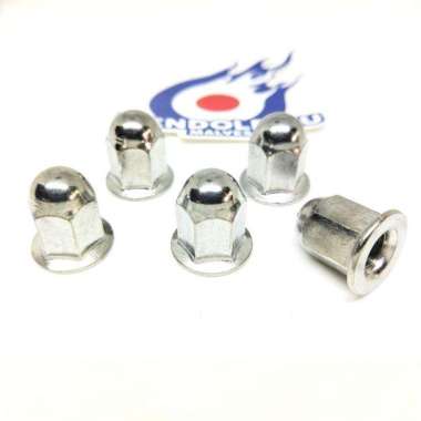 5 biji mur topi velg vespa chrome