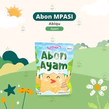 Abiqu Abon MPASI - Abon Abiqu - Abon Anak - Abon Sapi Ayam Tuna Lele - MPASI Anak Ayam