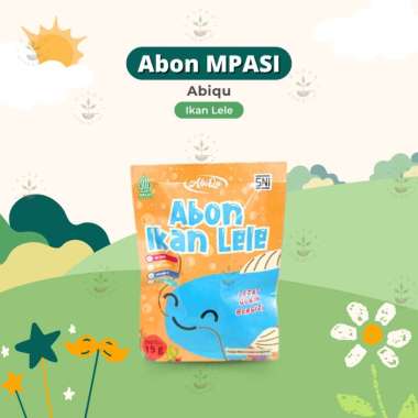Abiqu Abon MPASI - Abon Abiqu - Abon Anak - Abon Sapi Ayam Tuna Lele - MPASI Anak Lele