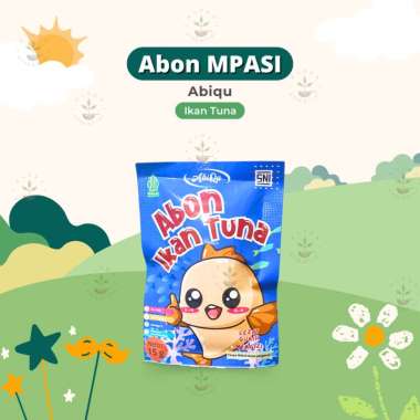 Abiqu Abon MPASI - Abon Abiqu - Abon Anak - Abon Sapi Ayam Tuna Lele - MPASI Anak Tuna