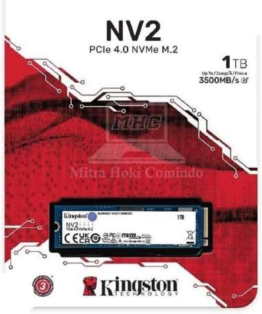 SSD KINGSTON 1TB SSD NVME KINGSTON NV2 1TB M.2 NVME GEN 4
