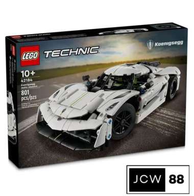 Lego original 42184 Technic Koenigsegg Jesko Absolut White Hypercar Multi