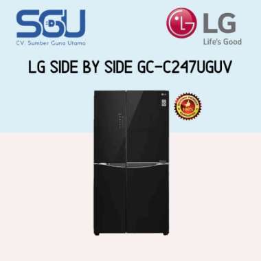 Lg - Kulkas Side By Side Gc-C247Uguv / 247Uguv / Gcc247Uguv Multicolor