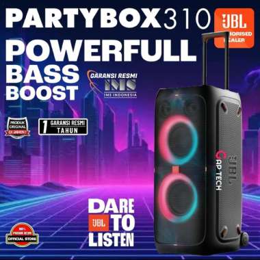 JBL Partybox 310 / Partybox310 Portable Party Speaker with Dazzling Lights and Powerful JBL Pro Soun