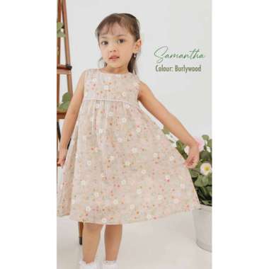 Harlowkids Samantha Dress Anak Perempuan M Vol2 , Burlywood