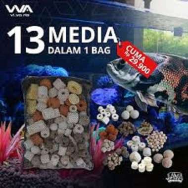 media filter 13 in 1 by amara bio ring 13 in 1 media filter media aquarium rumah bakteri