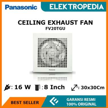 Panasonic - Ceiling Exhaust Fan 8 Inch Fv20Tgu Multicolor