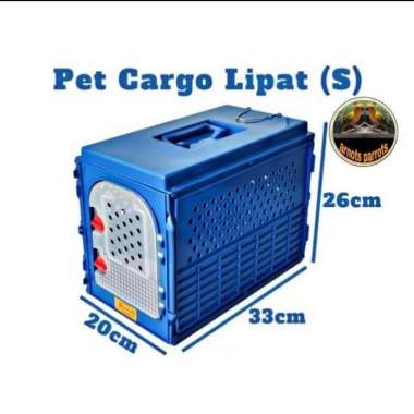 BOX FREE FLY PORTABLE PET CARGO BURUNG PARROT FF