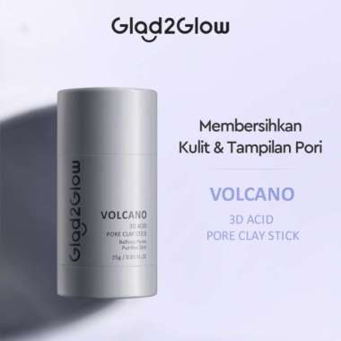 Glad2Glow Volcano Clay Mask - Masker Wajah Stick