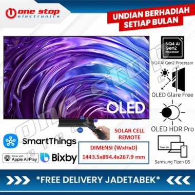 [GARANSI RESMI] SAMSUNG 65S95D / S95D OLED 4K Tizen OS Smart TV 65 Inch - QA65S95DAKXXD