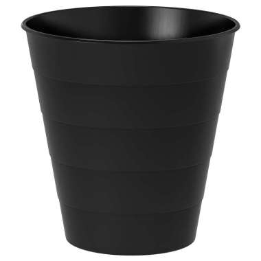 Tempat Sampah ukuran DIAMETER 28cm KERANJANG SAMPAH tong sampah plastik 10 L Hitam