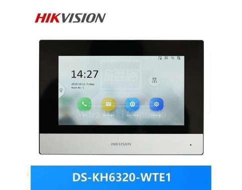 IP Video Intercom Kit / Based Indoor Station Hikvision DS-KH6320-WTE1