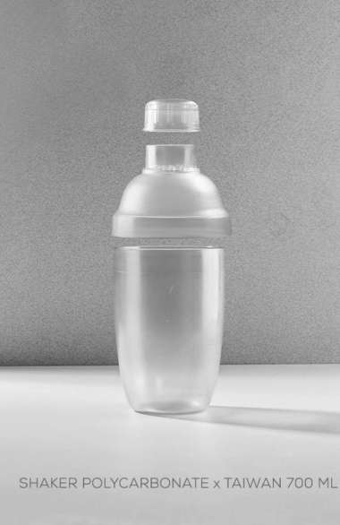 Utensil Perlengkapan Usaha Minuman Cafe Shaker Polycarbonate 700ml