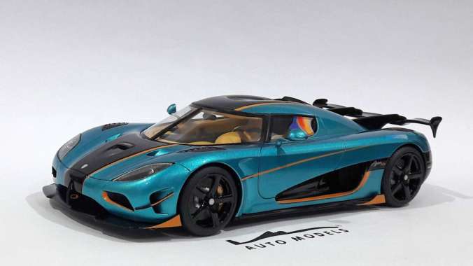 1/18 GT SPIRIT KOENIGSEGG AGERA RSR TURQUOISE 2016